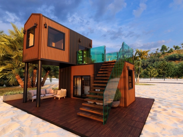 Dubleks Tiny House 13 | Hibrit House