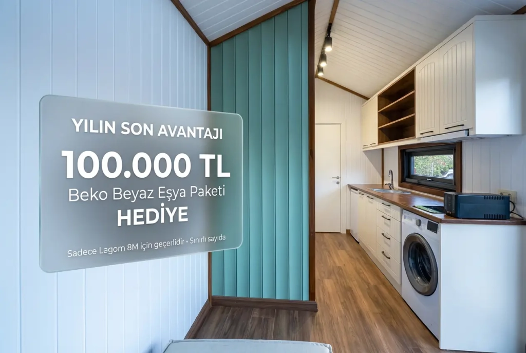 Lagom 8 M Yil Sonu Kampanyasi Beyaz Esya Paketi Hediye | Hibrit House