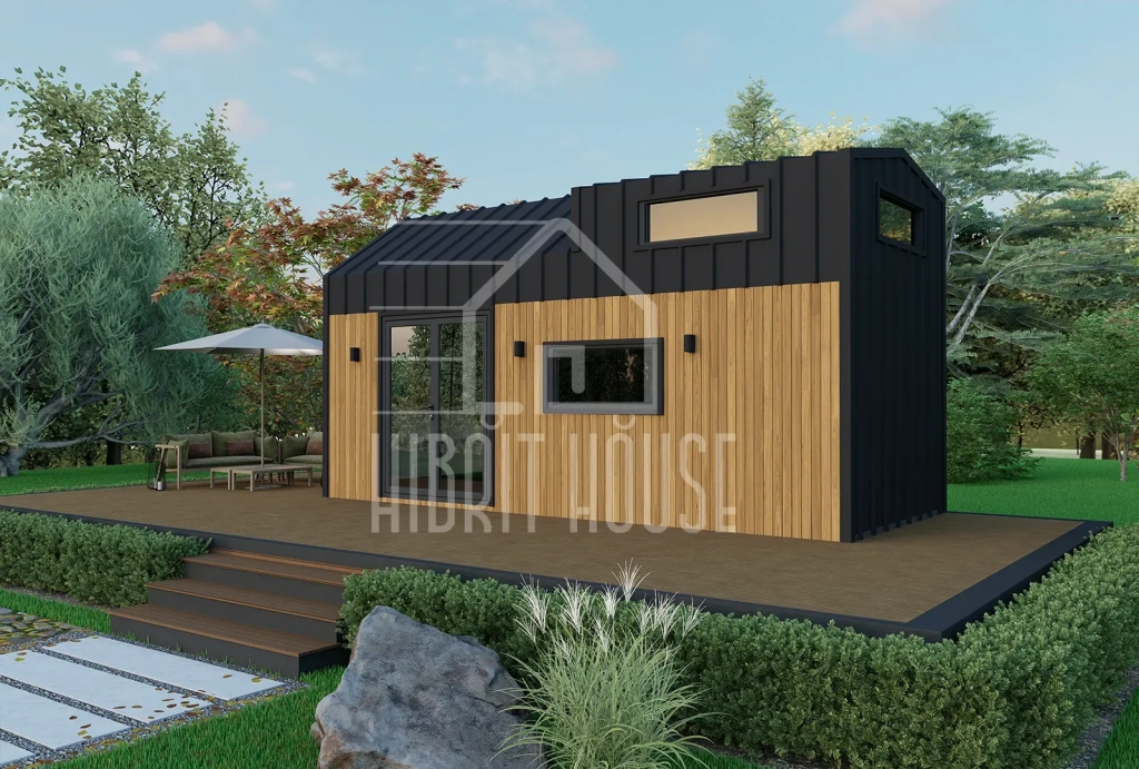 tekerlekli tiny house hygge 8m