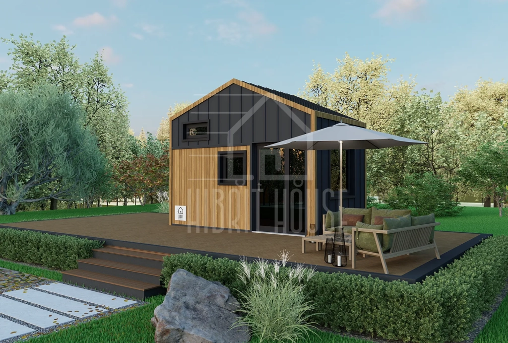 tekerlekli tiny house qouppe