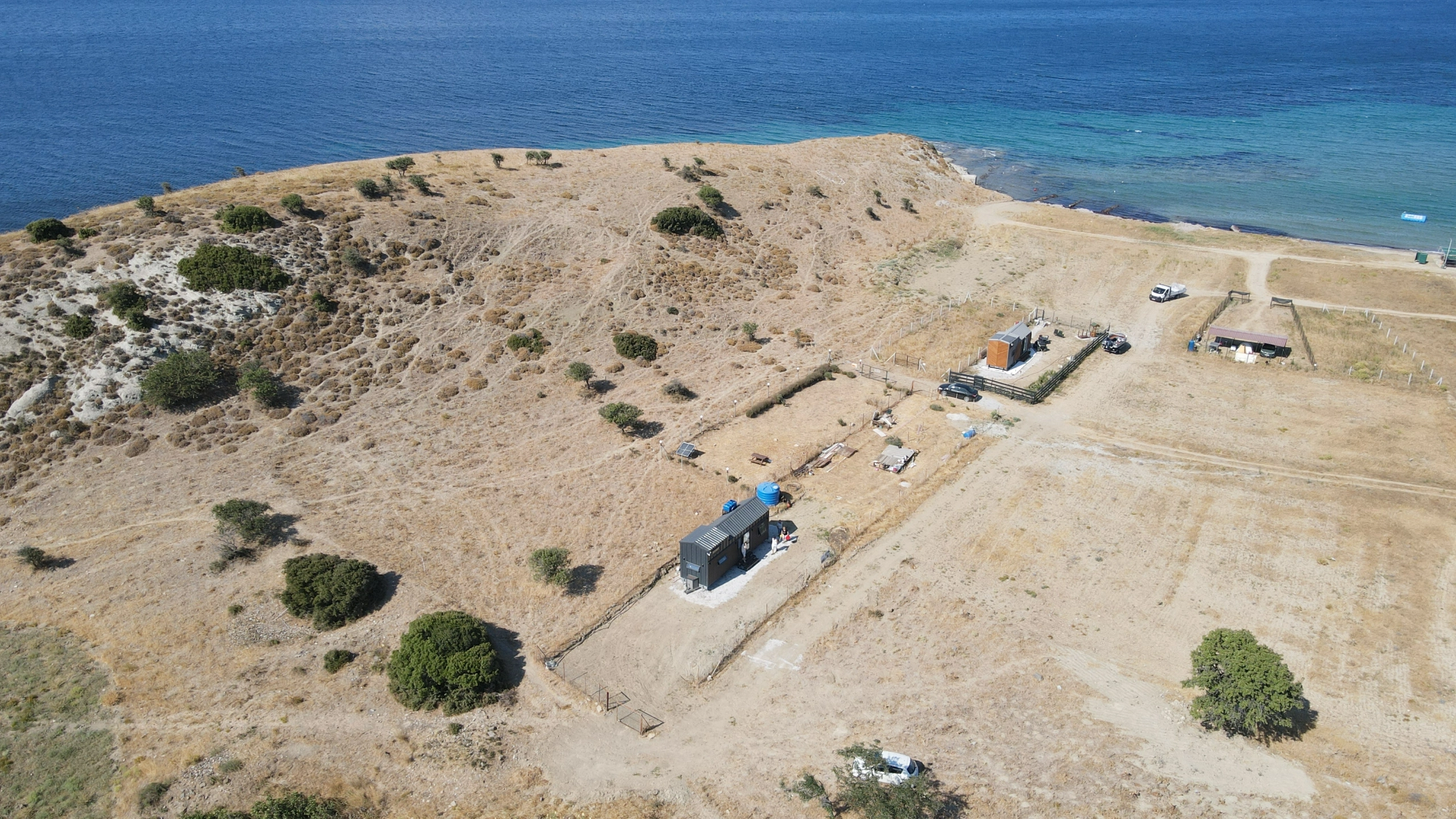 Çanakkale sahilinde konumlanan Zen 9M Tiny House